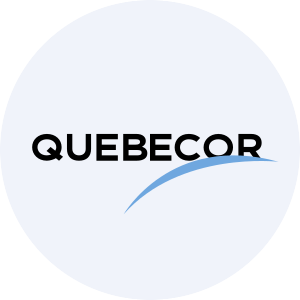 Logo de Quebecor Cena