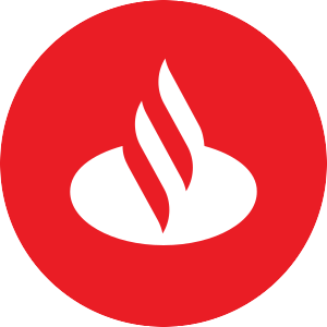 Logo de Banco Santander मूल्य