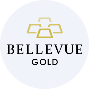 Logo de Bellevue Gold Price