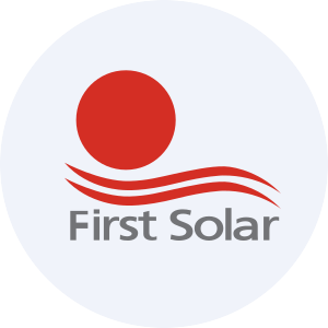 Logo de First Solar मूल्य